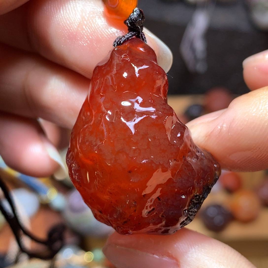 未镶嵌玛瑙/玉髓珠宝半成品