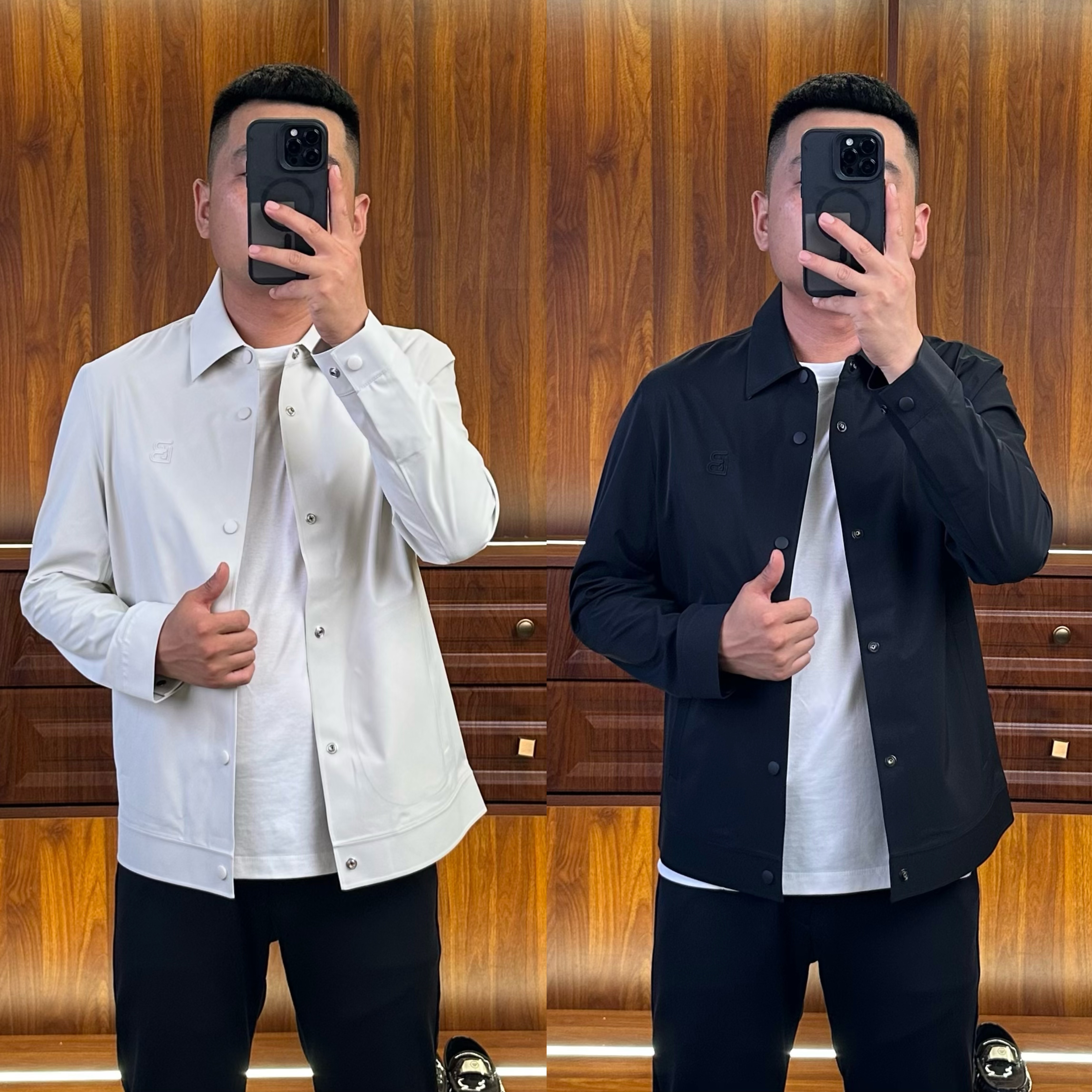 秋季新款硬壳面料商务休闲翻领夹克-----DJ--25027--------------