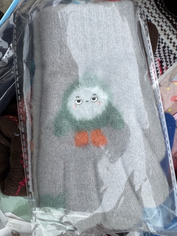 小孩卡通款厚手套