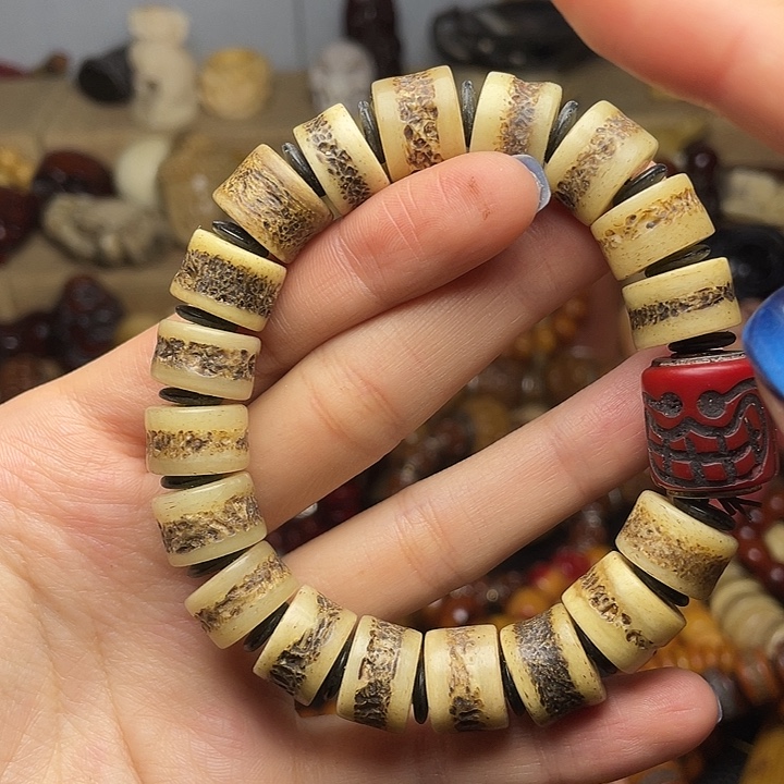 牛骨手串/手链1.4原汁原味噶手串