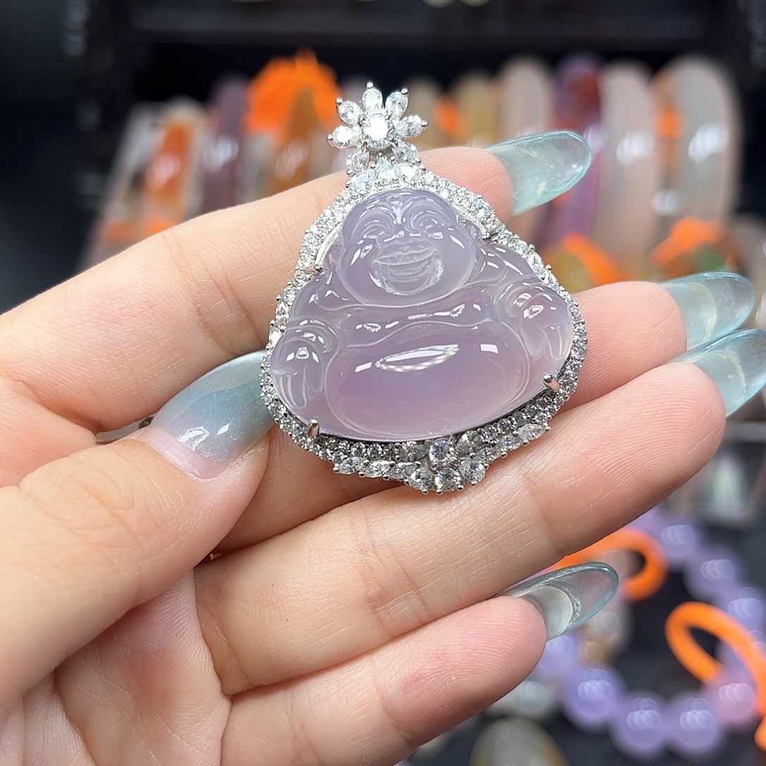 玛瑙/玉髓颈饰银S925镶嵌