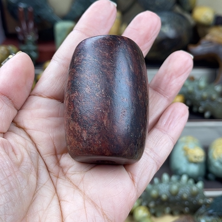 岫岩河磨玉（透闪石质玉）把件未镶嵌有*