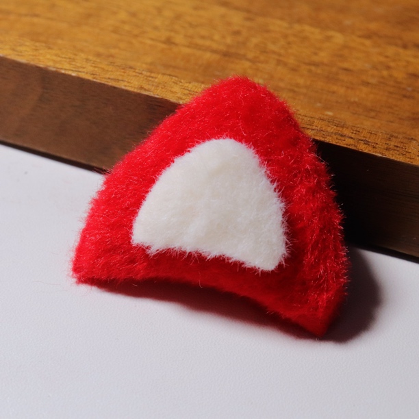 大猫耳甜美发夹顶夹少女风DIY边夹毛绒绒饰品女毛茸茸日韩