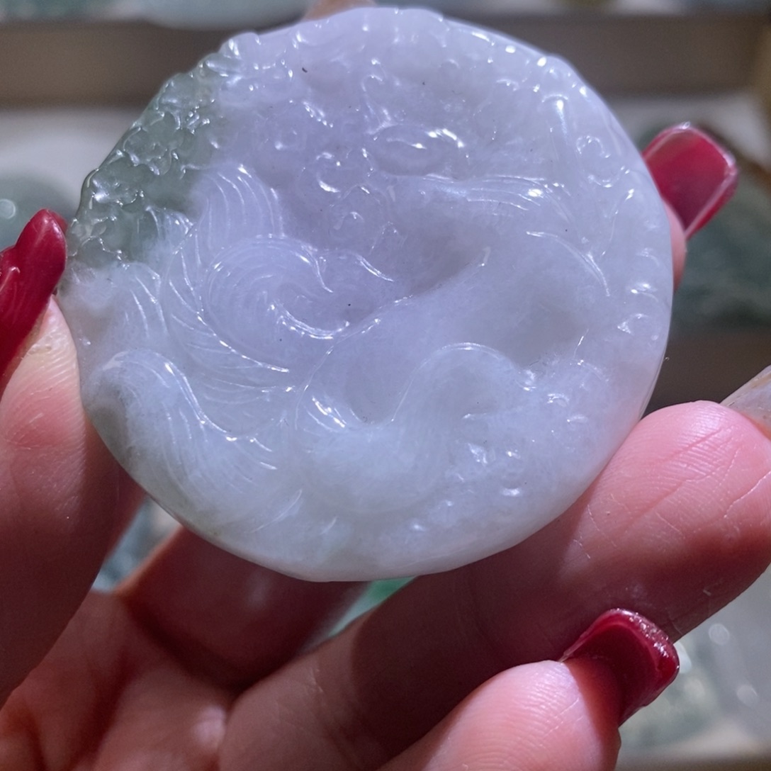 【闪购商品】翡翠颈饰未镶嵌九尾