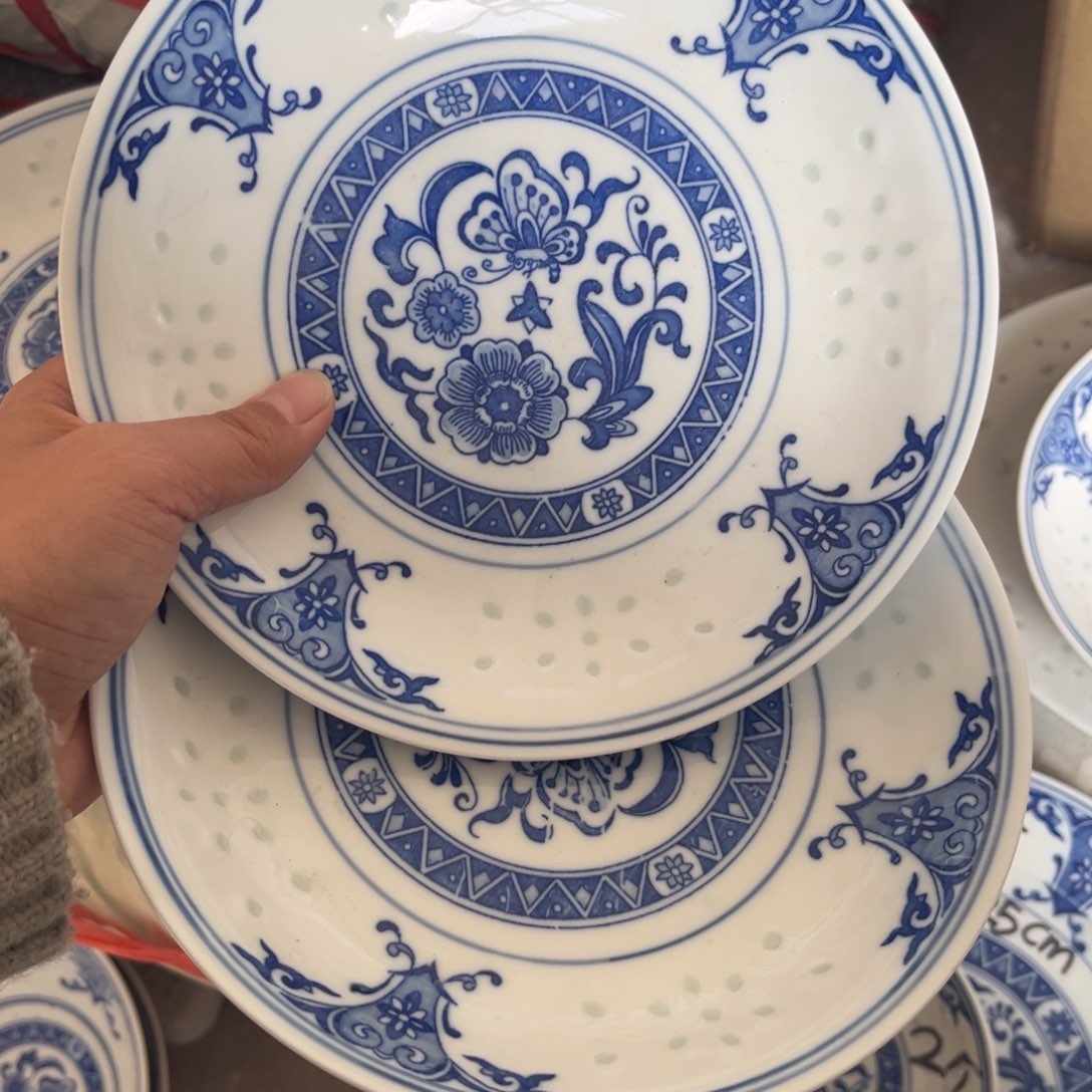 瓷片景德镇高温细白瓷餐具