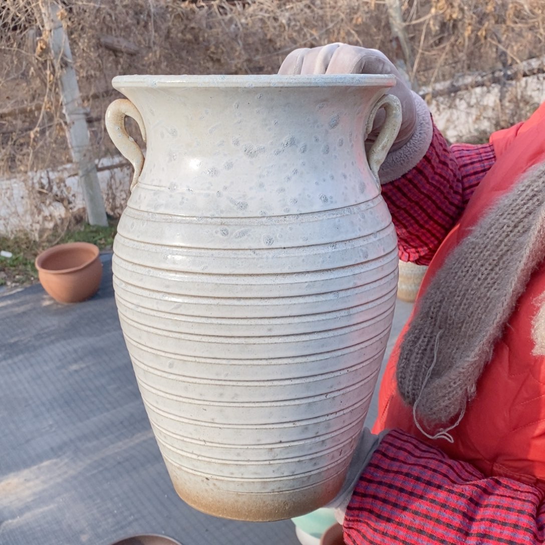 红陶口20高32～～～