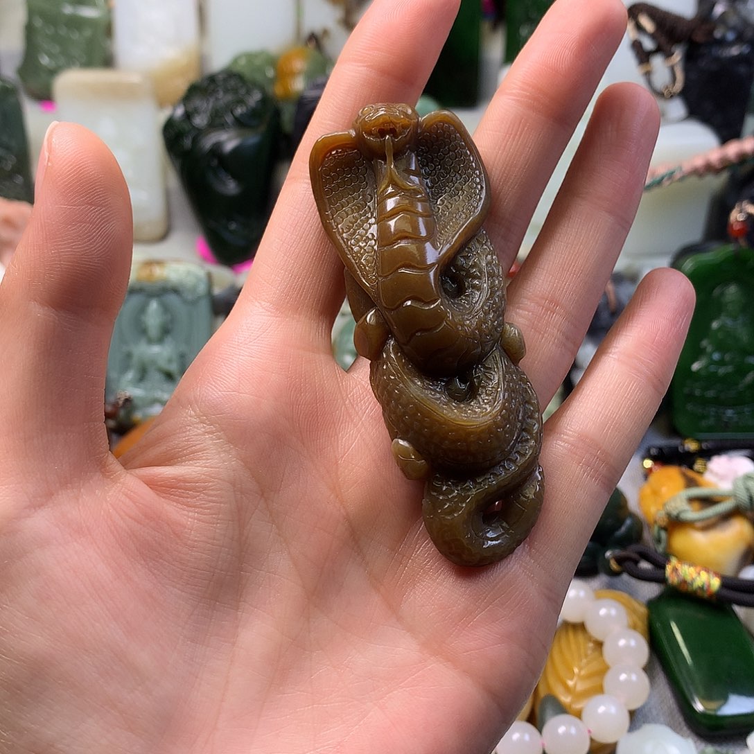 颈饰未镶嵌和田玉迷****7