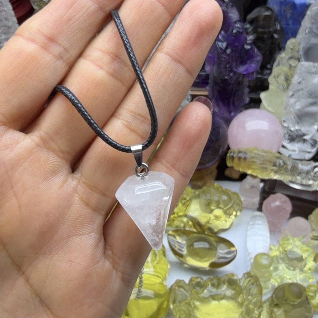 水晶未镶嵌珠宝半成品