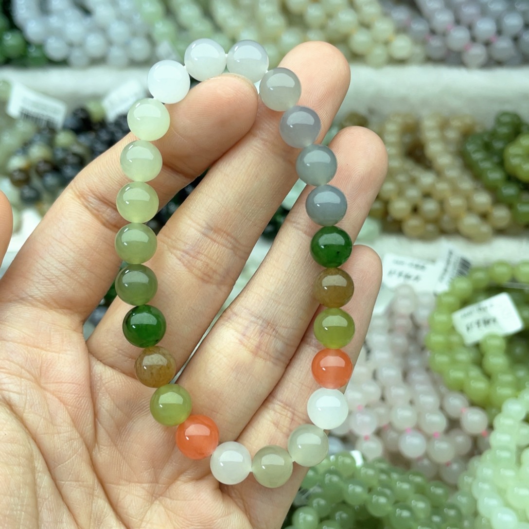 未镶嵌和田玉手链