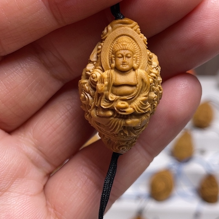 橄榄核吊坠橄榄核