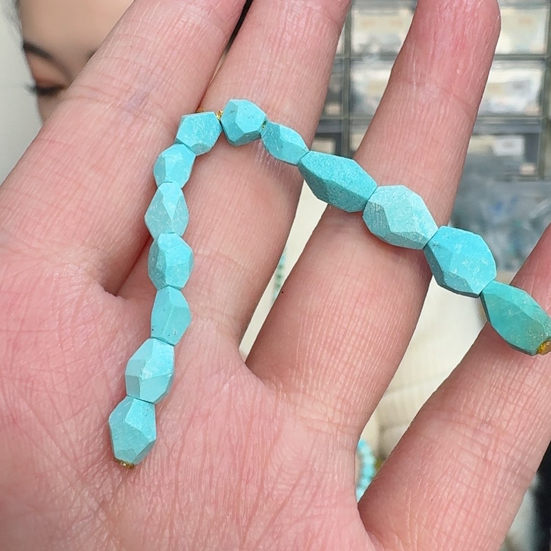 绿松石珠宝奇石未镶嵌