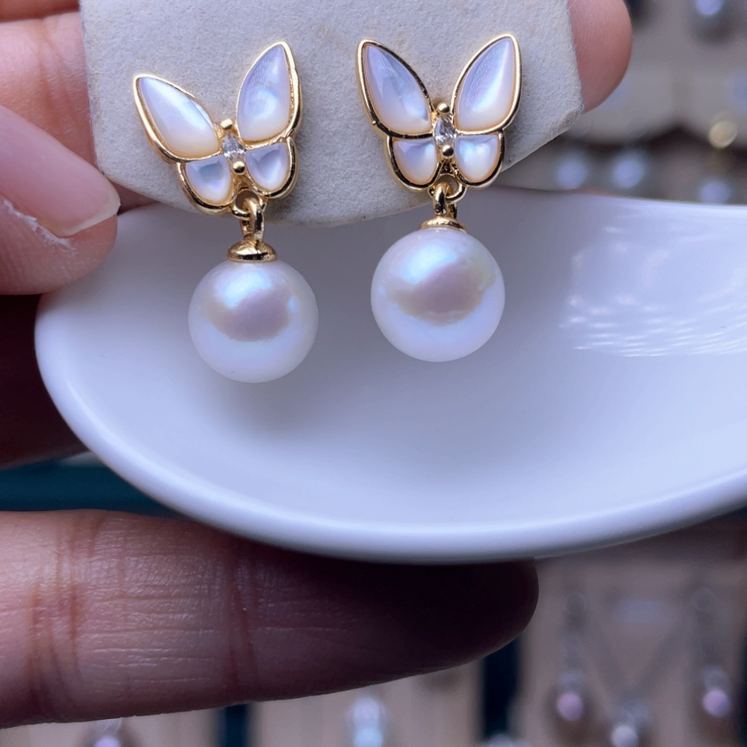 银S925镶嵌其他淡水珍珠