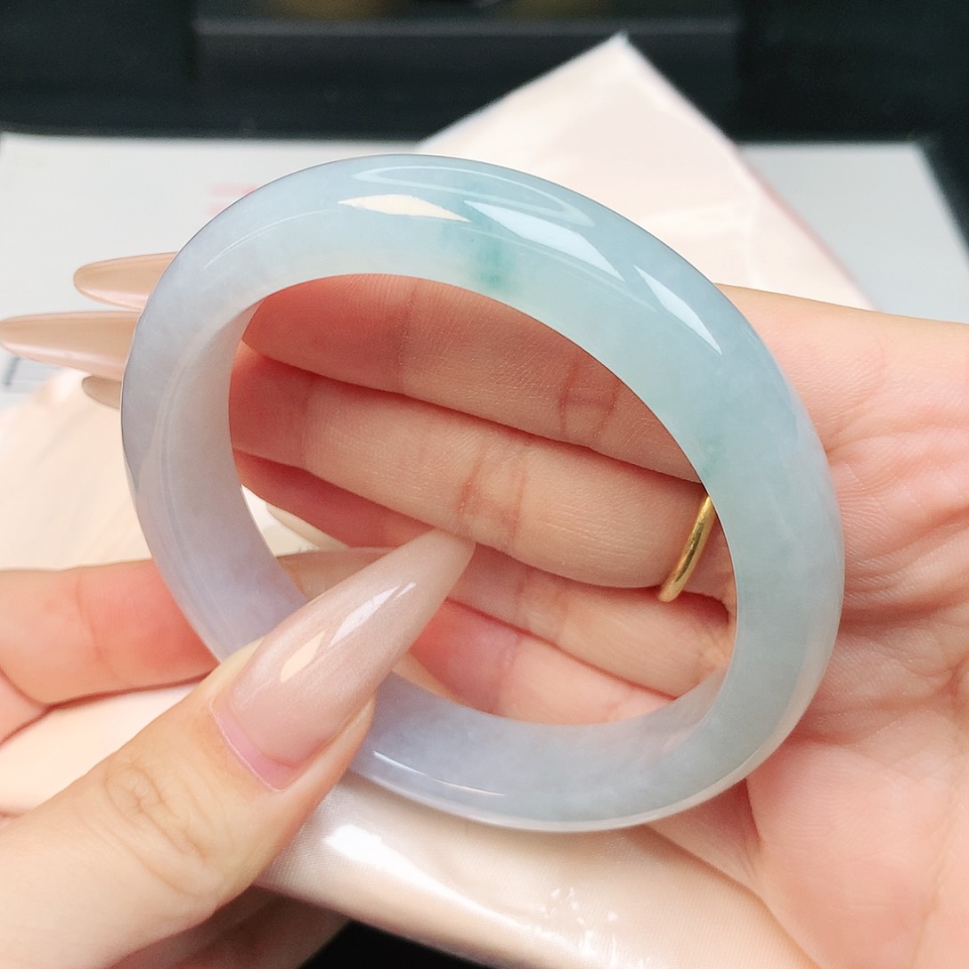 未镶嵌手镯翡翠58-59圈口