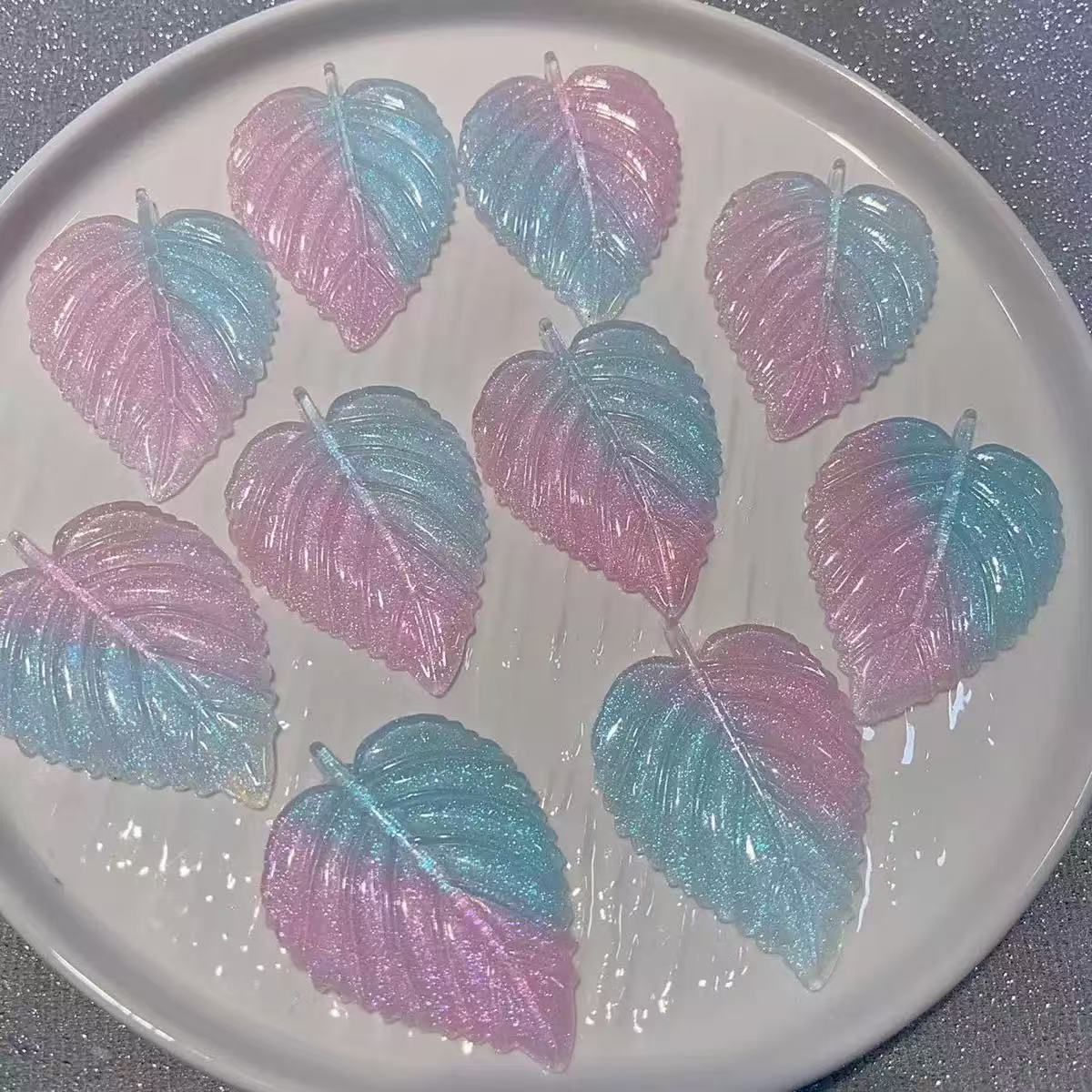 斗鱼专用休息叶子睡觉床斗鱼缸造景摆件装饰新款仿真水草躲避树叶