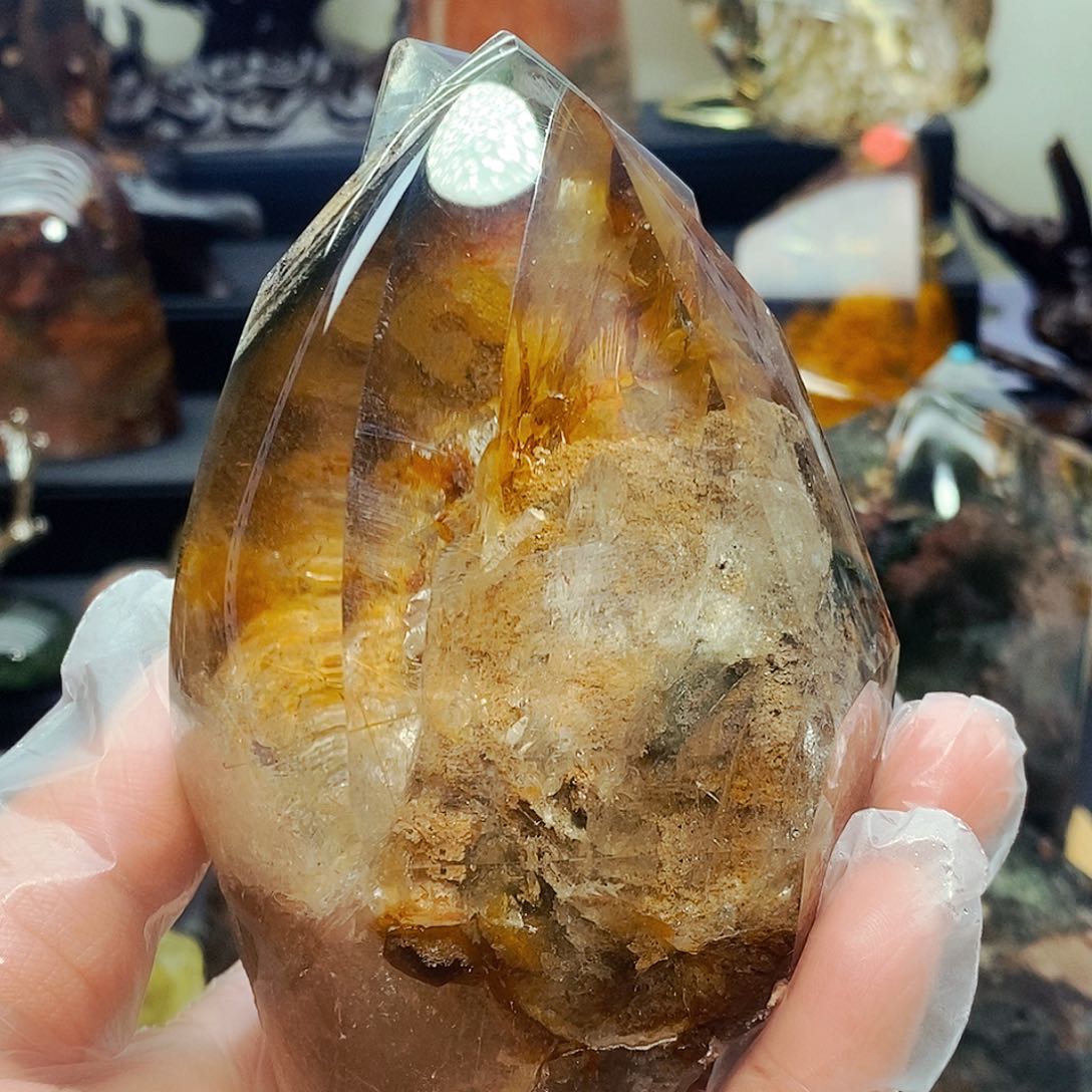 水晶大型摆件（非配饰）未镶嵌