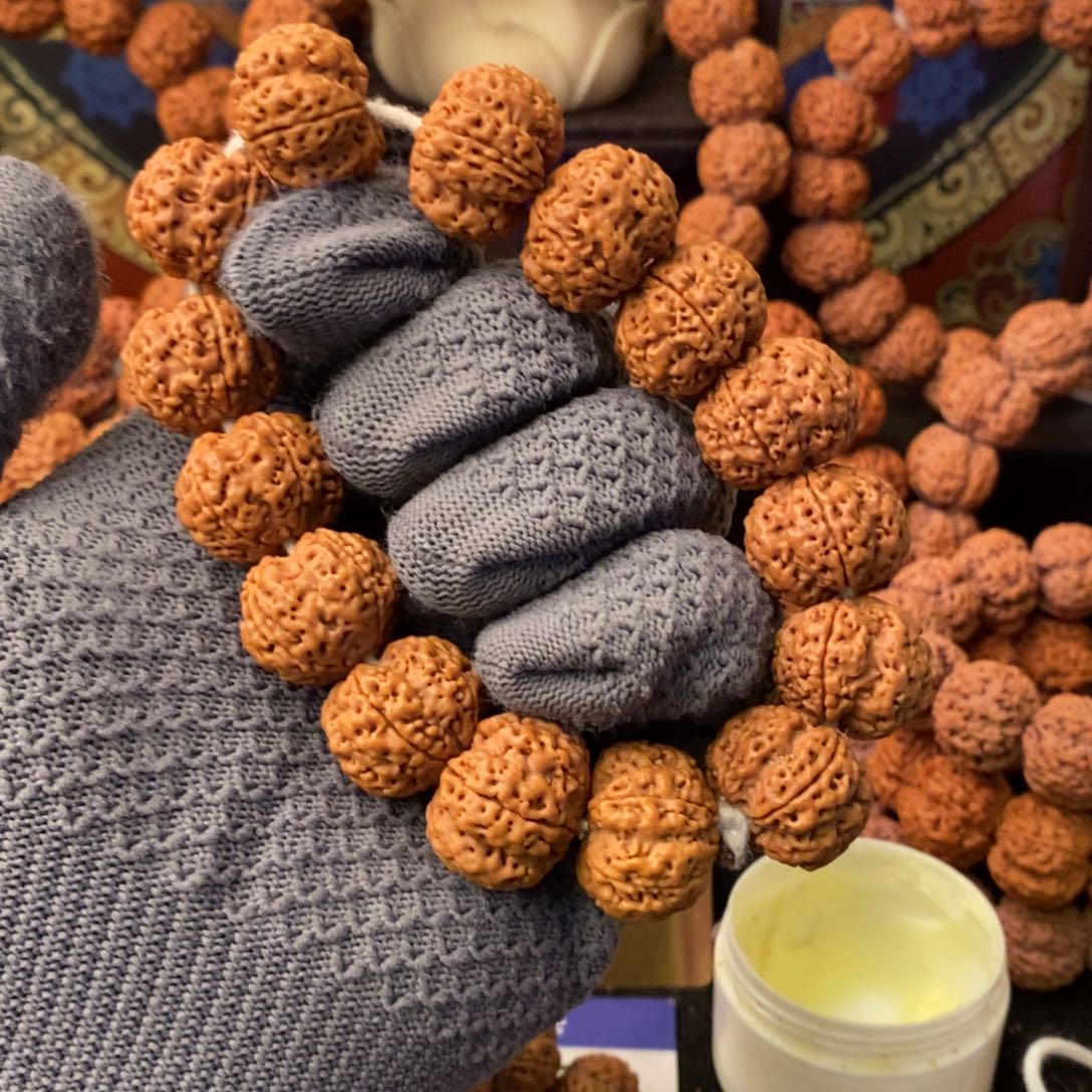 倥***偬金刚菩提吊坠21五星双龙