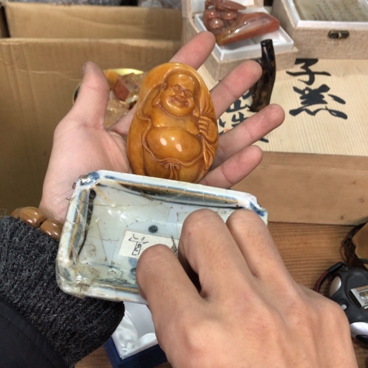 陶瓷孤品单件车里拍