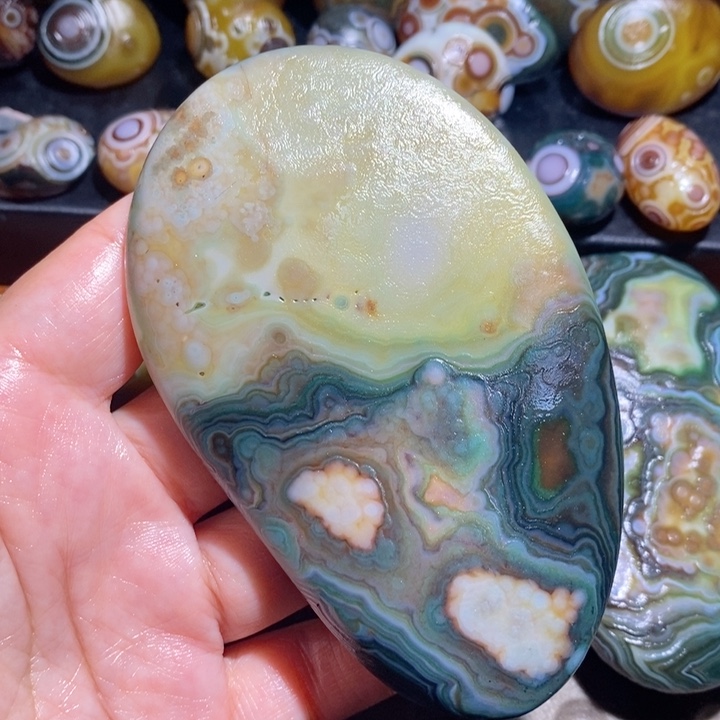 未镶嵌玛瑙/玉髓珠宝半成品6