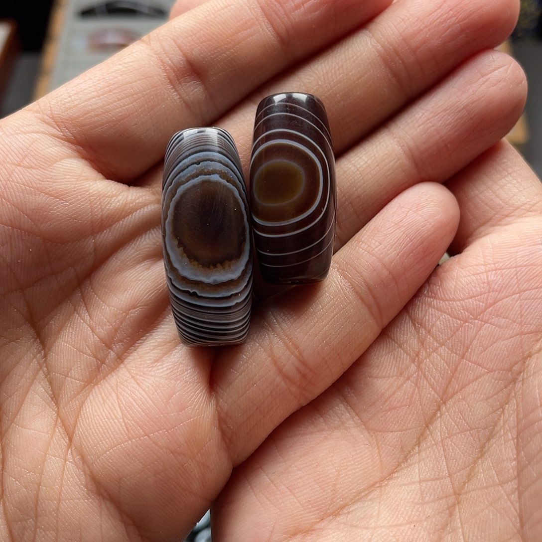 玛瑙/玉髓未镶嵌配饰三****台