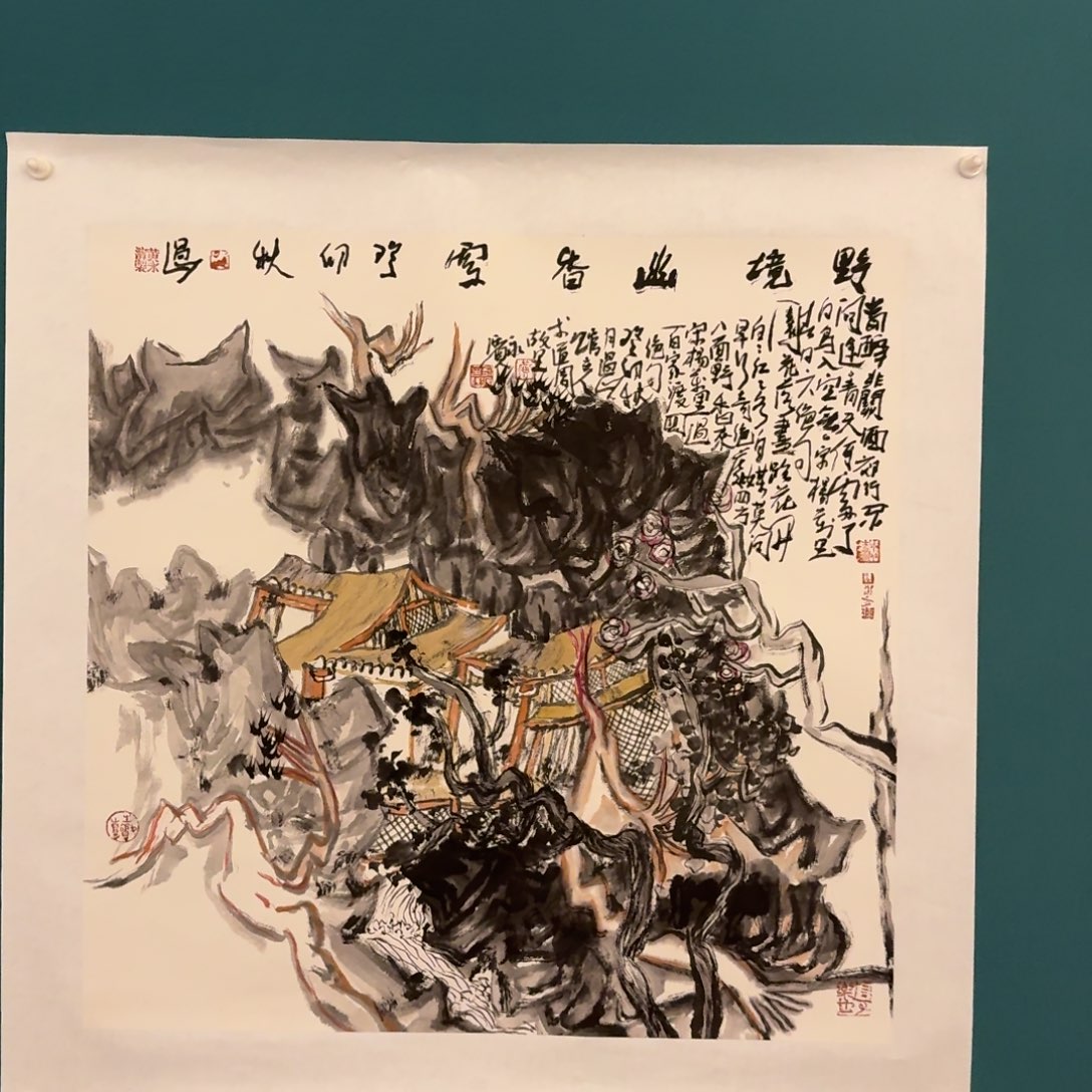 国画国画作品一幅作品