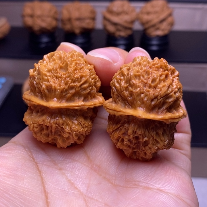 把件文玩核桃金麒麟47