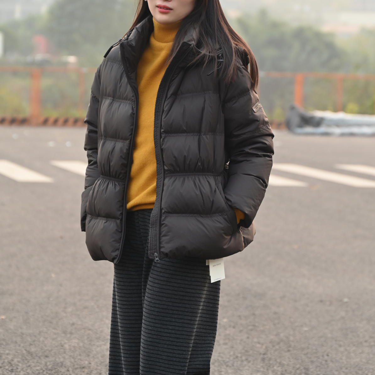 时尚百搭糯米裤加绒加厚