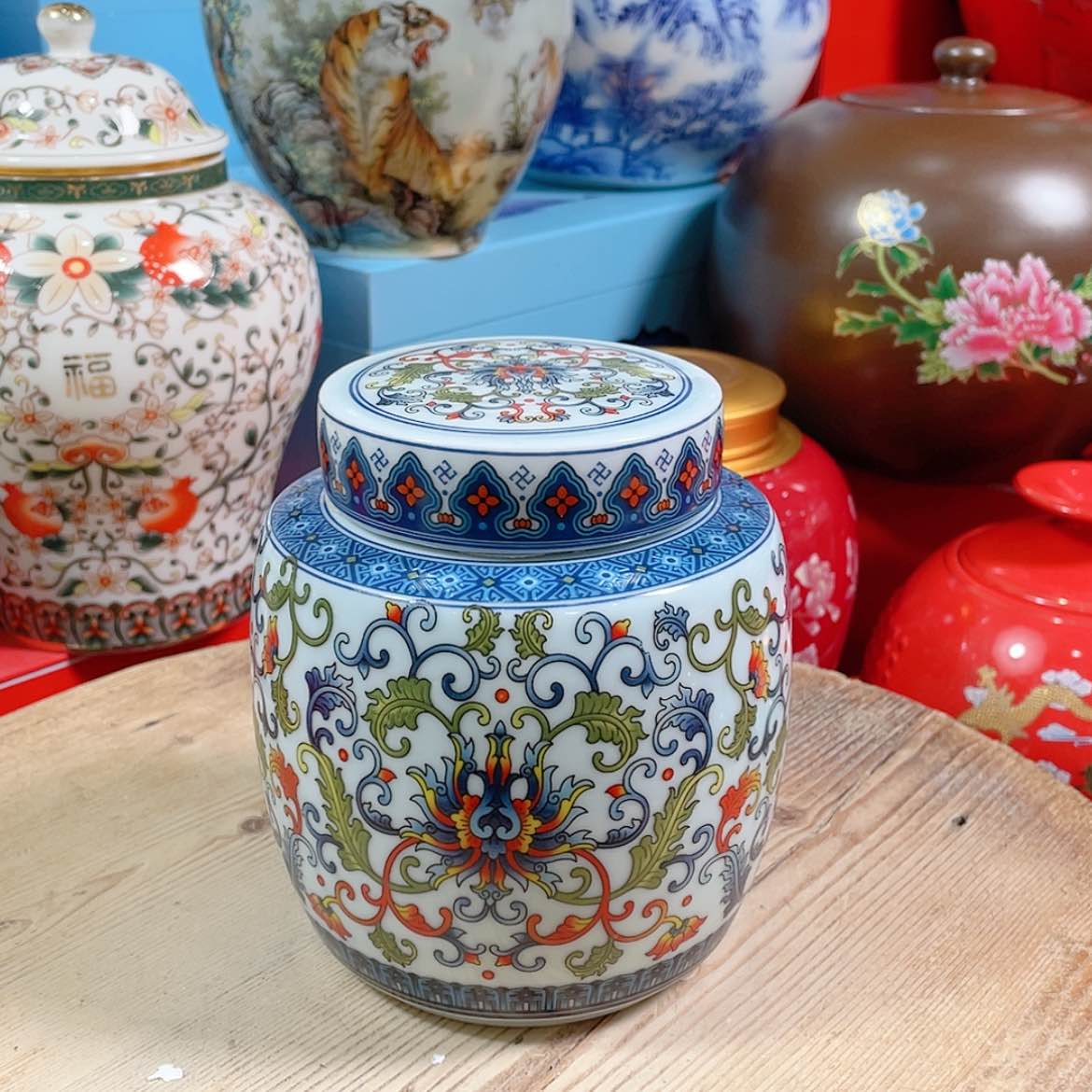 【闪购商品】罐陶瓷茶叶罐密封罐