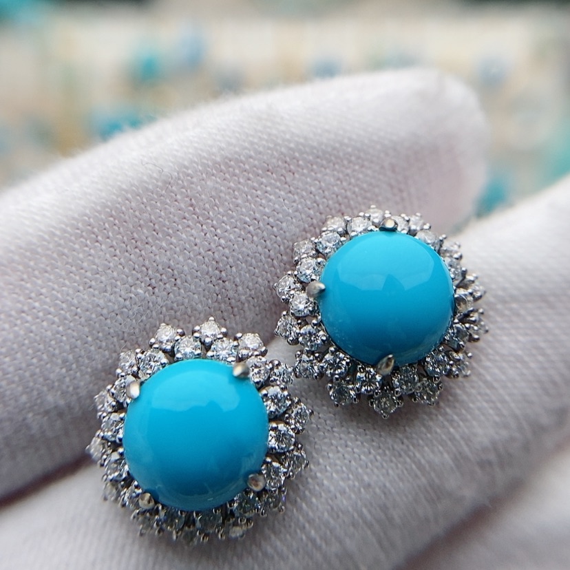 【闪购商品】绿松石未镶嵌配饰綰*