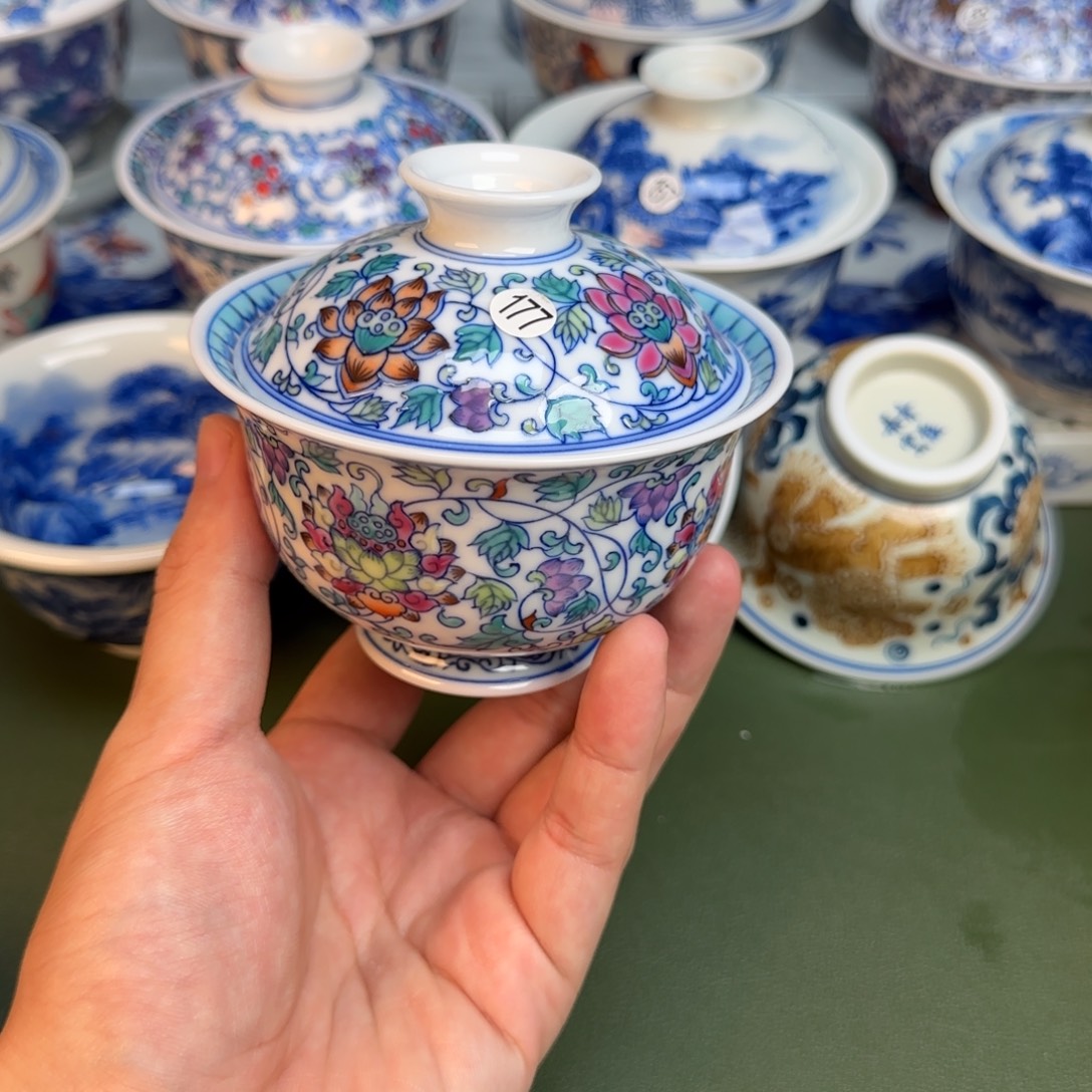 彦祖纯手工手绘茶具177