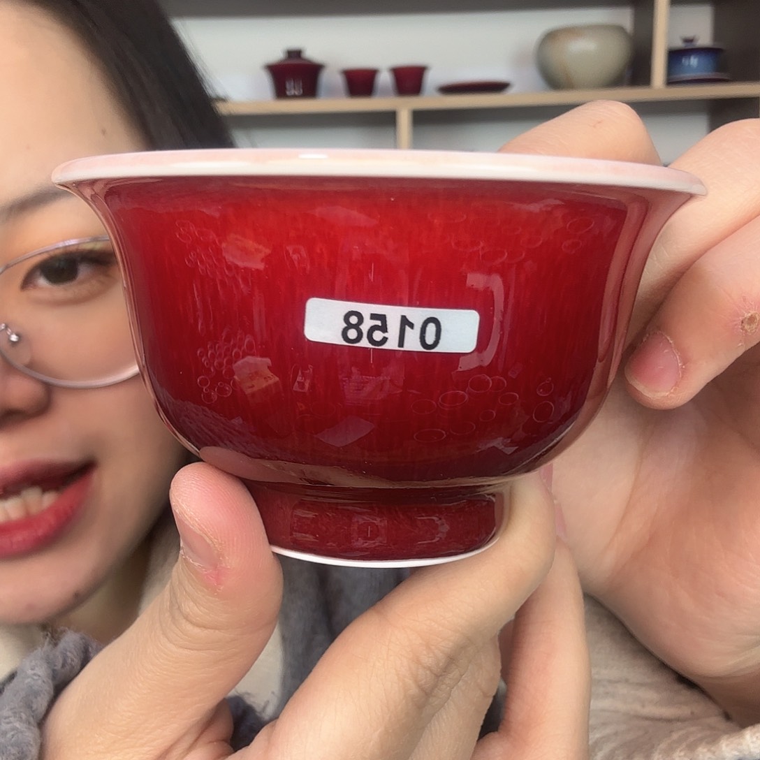 瓷片景德镇郎红陶瓷