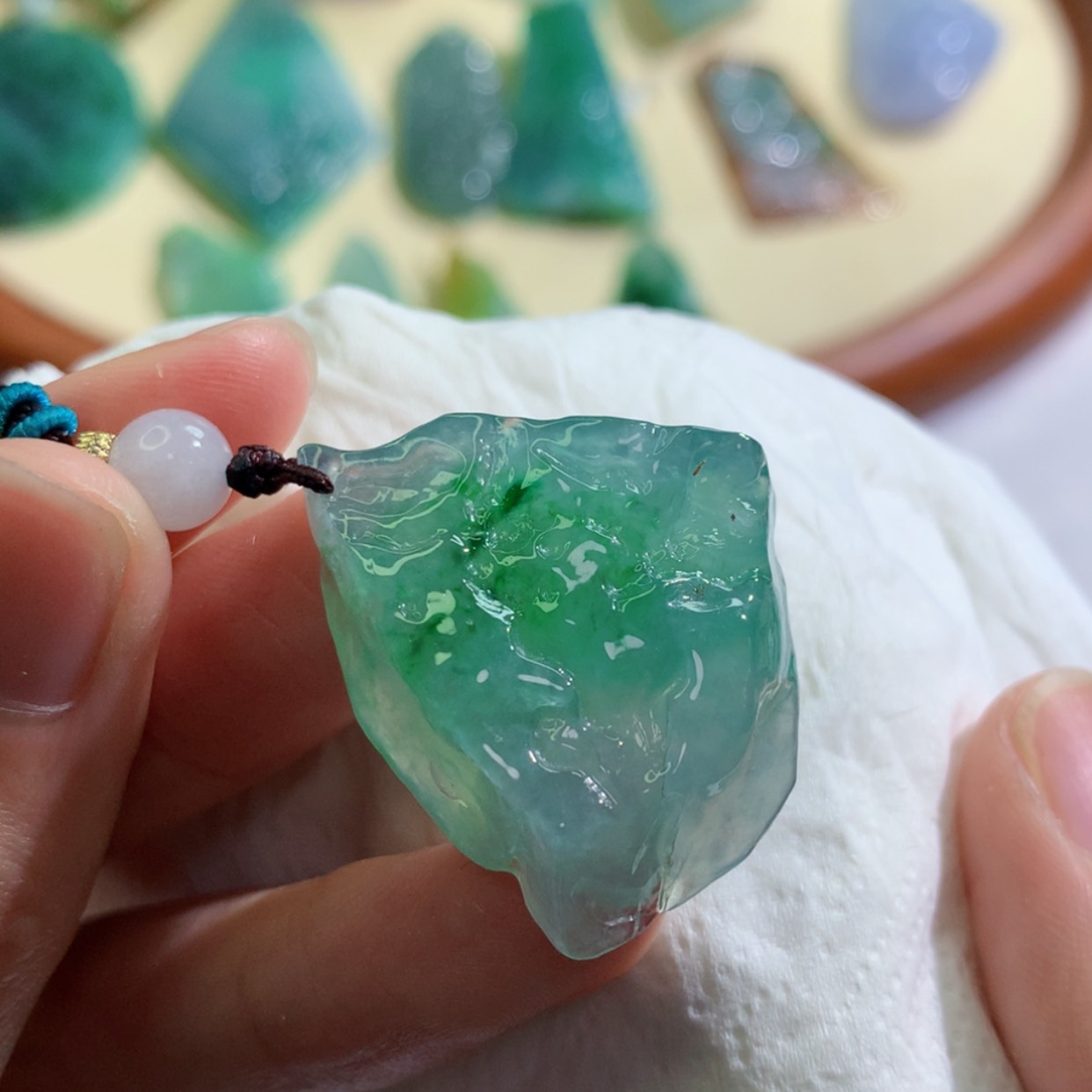 【闪购商品】翡翠吊坠(不含链)未镶嵌 2872