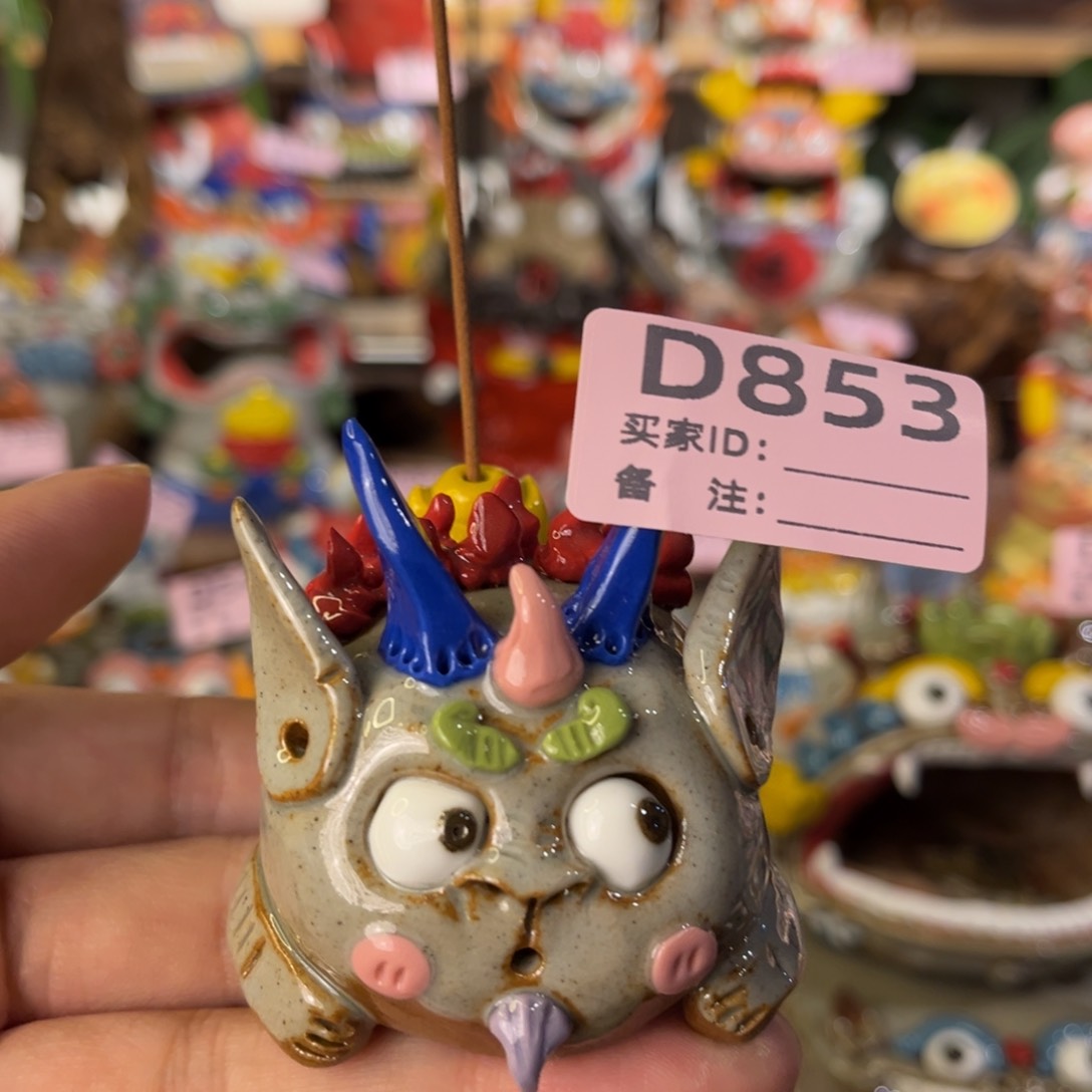 泥塑纯手工茶宠摆件