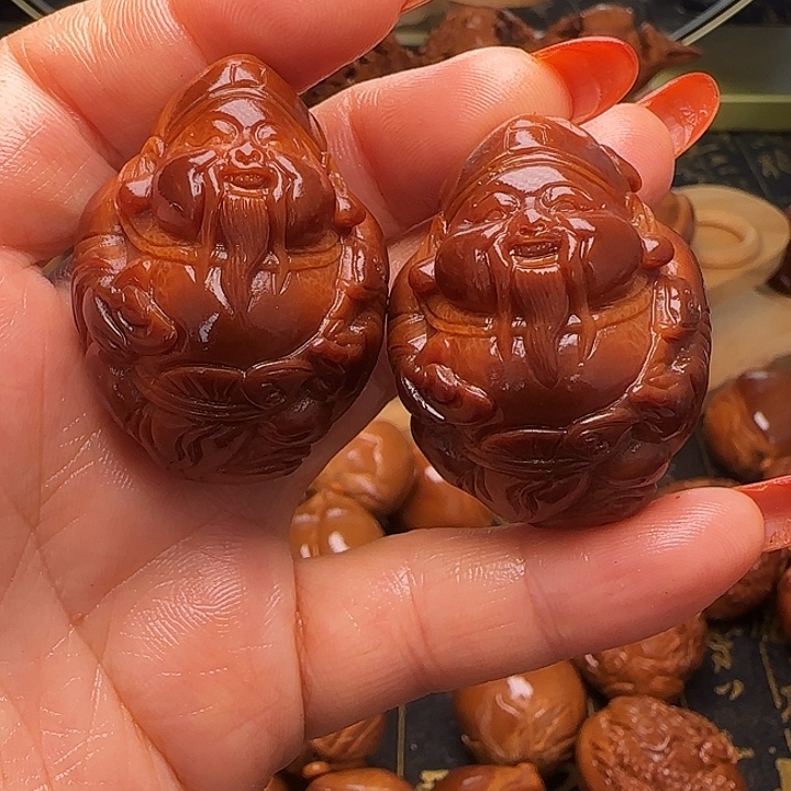 手串/手链橄榄核财神对