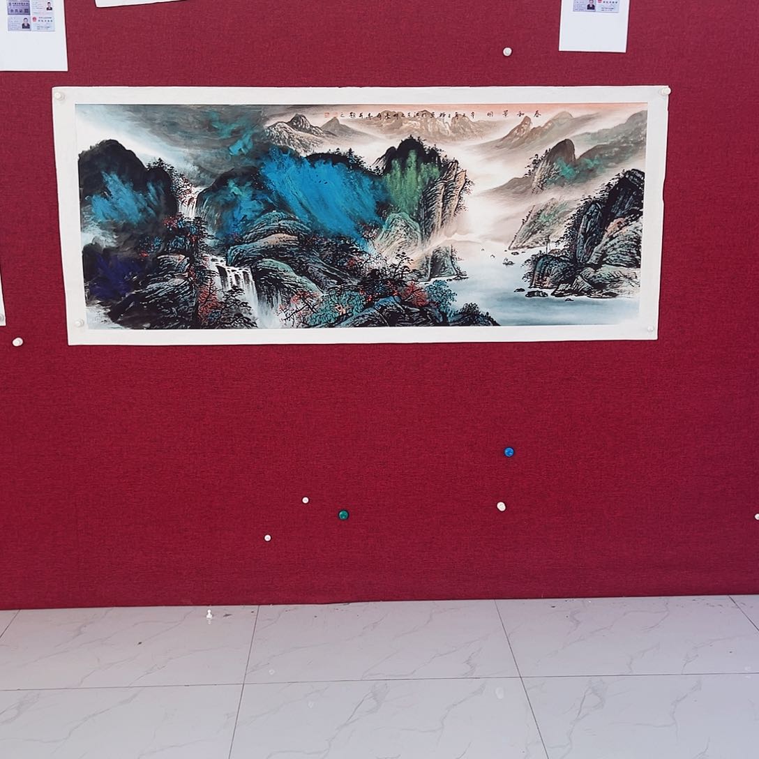 国画塞***岸国画作品展览