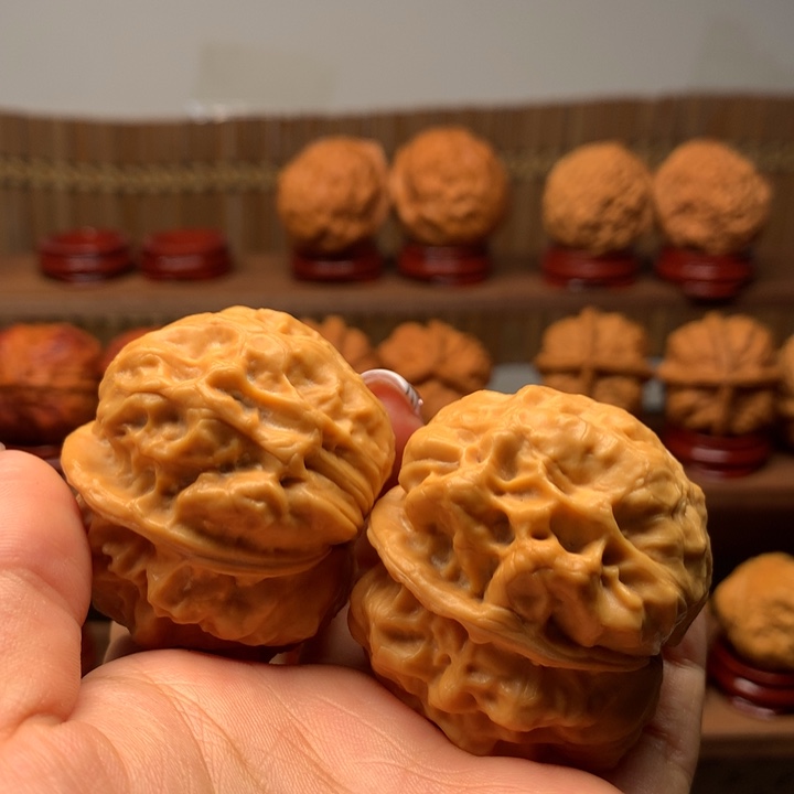 文玩核桃把件47鬼蛊疙瘩包