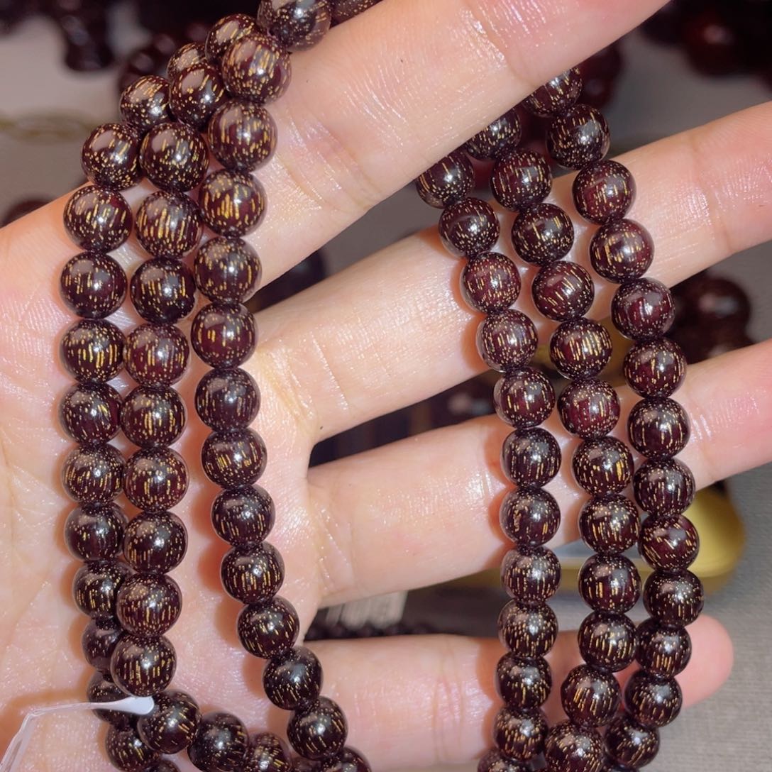 檀香紫檀（小叶紫檀）0.6*108爆星