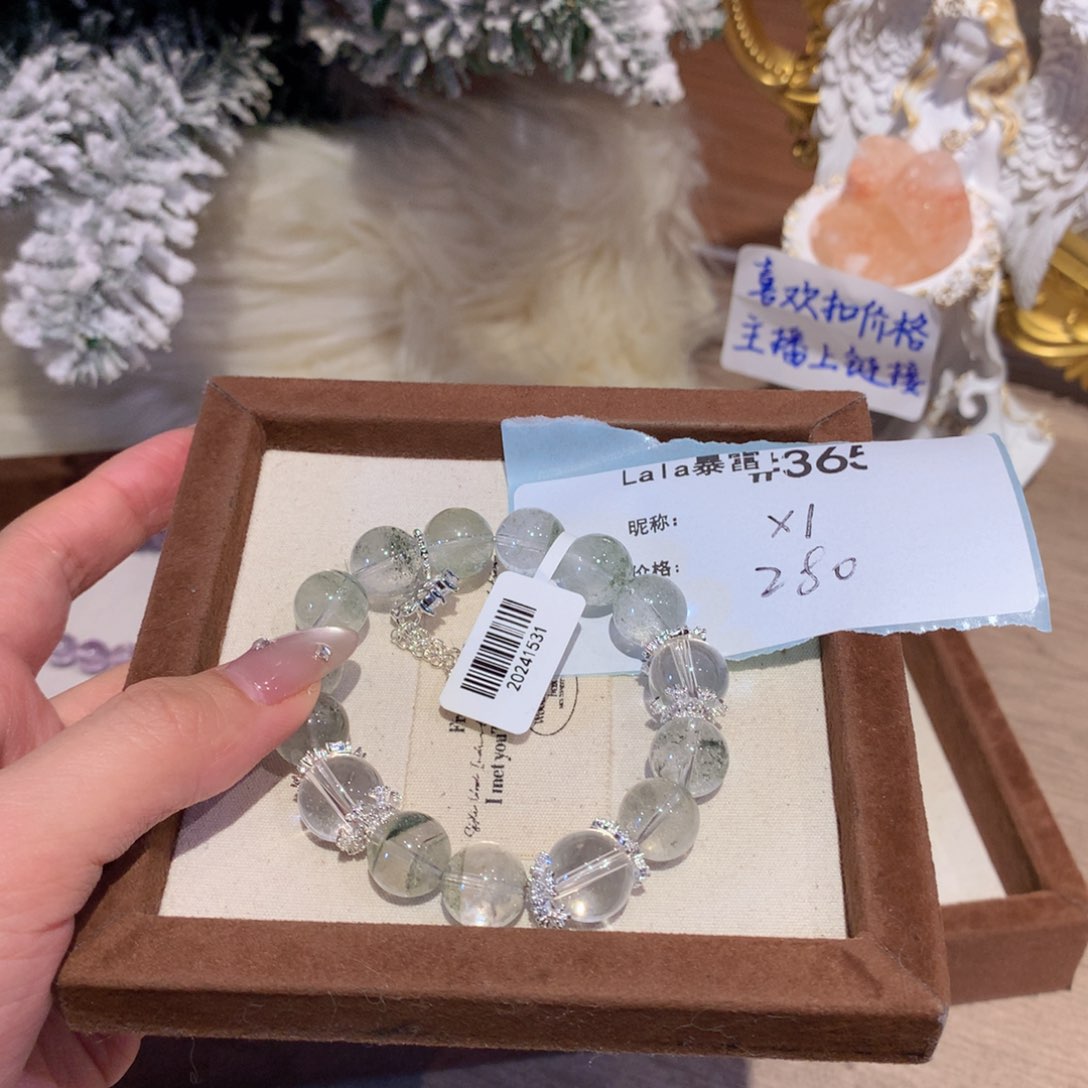 水晶手串未镶嵌米**?365号