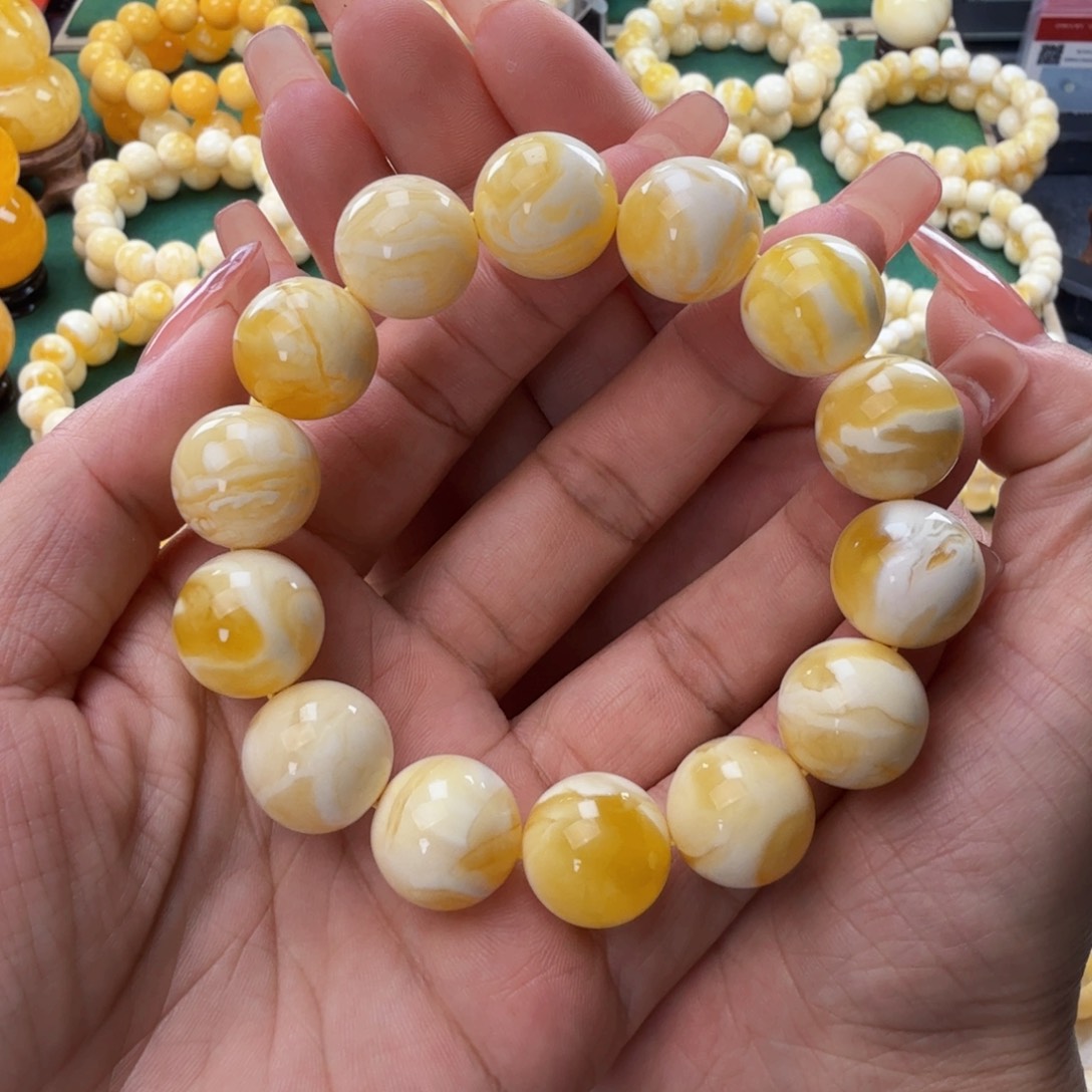 琥珀裸石未镶嵌天然蜜蜡