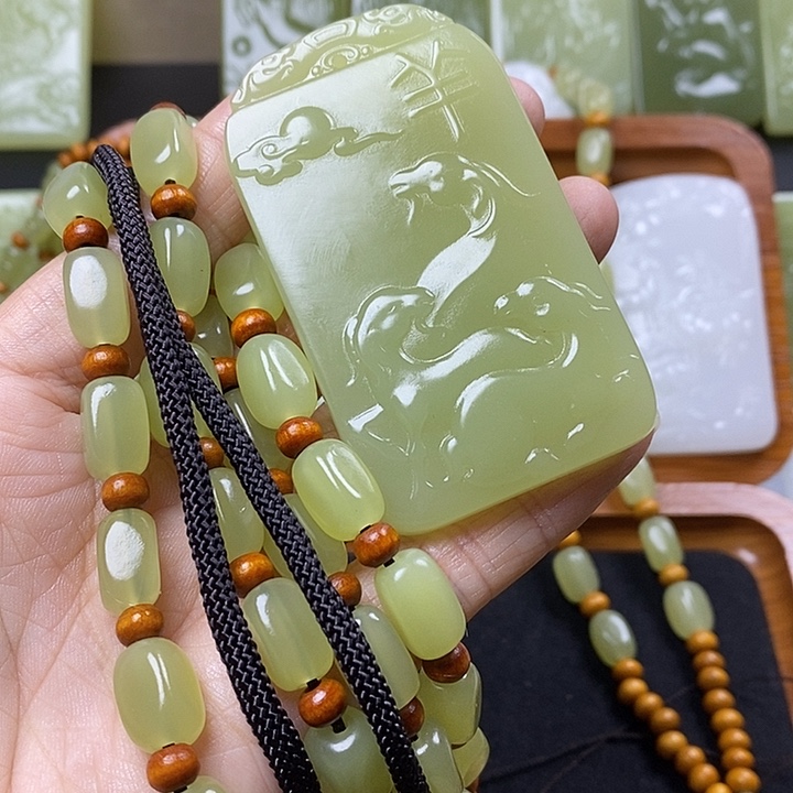 石材昆仑山料一套