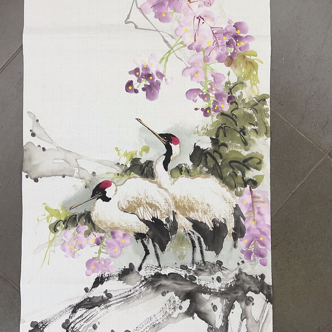 绘画左进伟国画作品