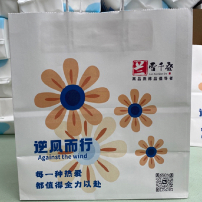 兰雪千叠4人份【8包洗脸巾+4个礼品袋】伴手礼公司员工福利棉洗脸巾