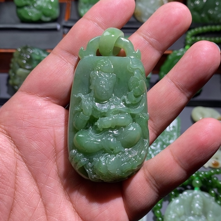 和田玉挂件未镶嵌