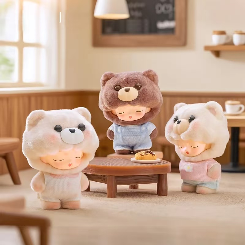 【拆盒】YUMO萌宠过家家系列潮玩手办盲盒