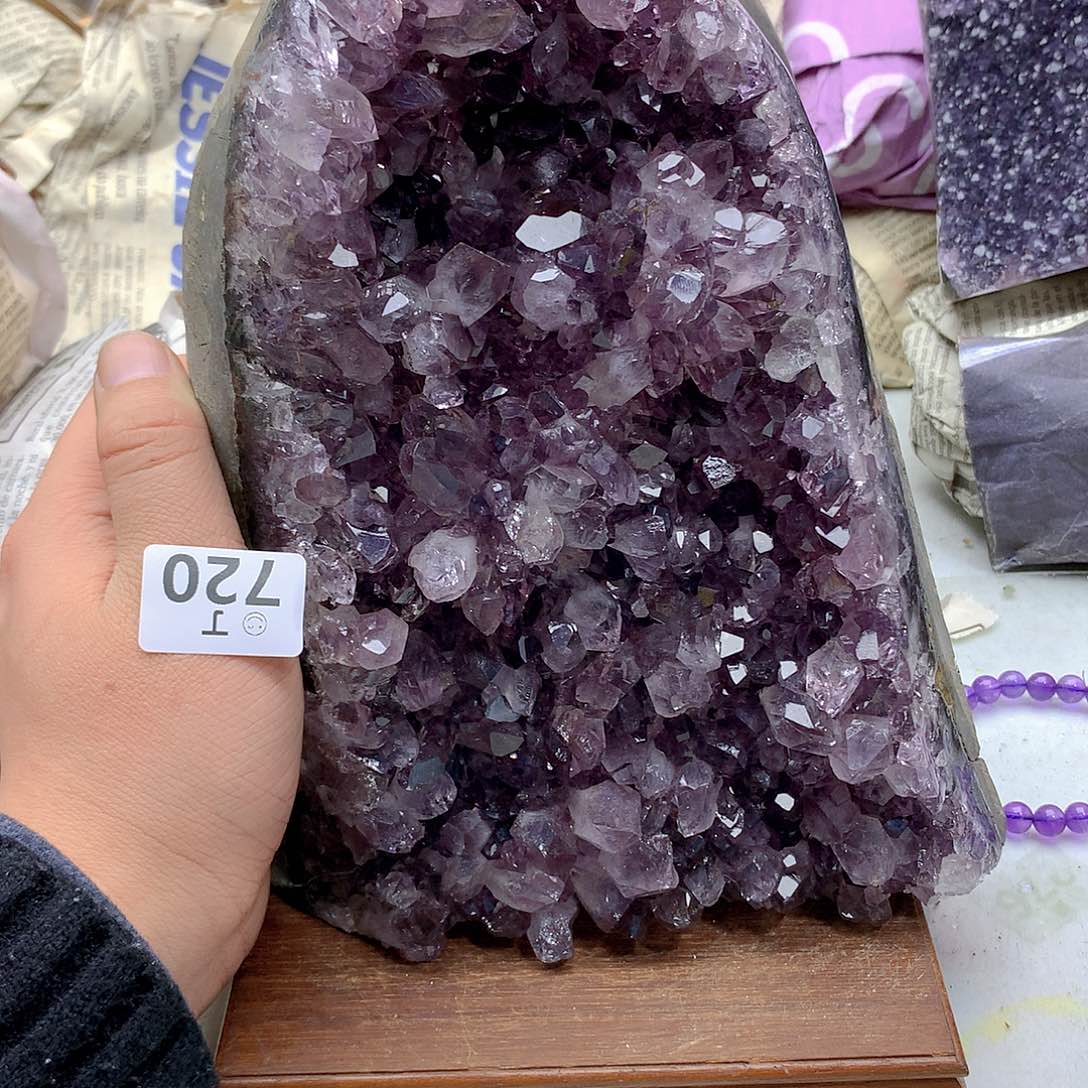 紫晶大型摆件（非配饰）未镶嵌