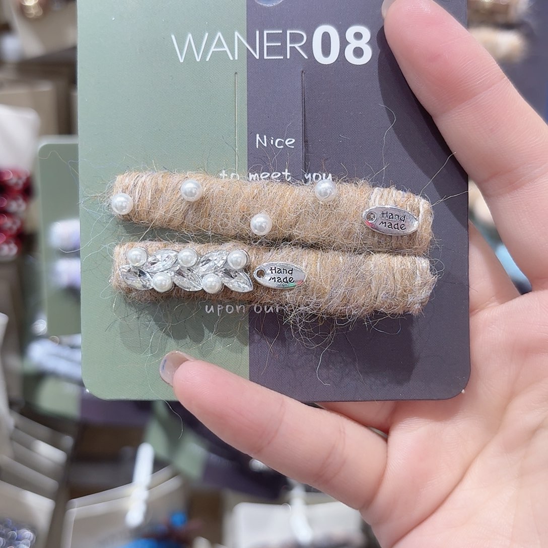 非金属黄色爆米花鸭夹