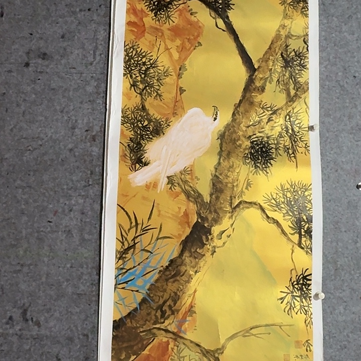 国画国画作品多次参加国内外66668888