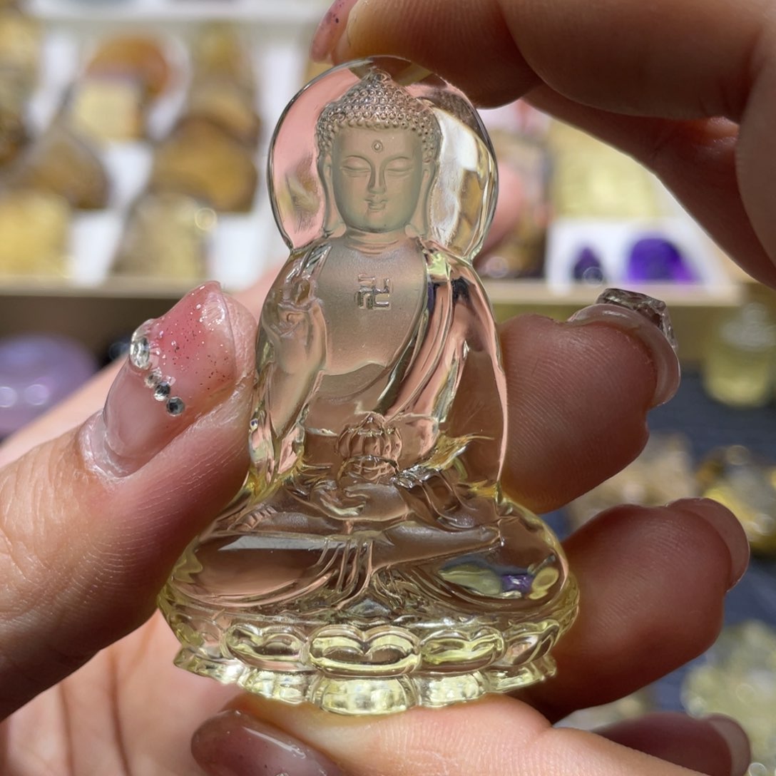 水晶颈饰未镶嵌定制