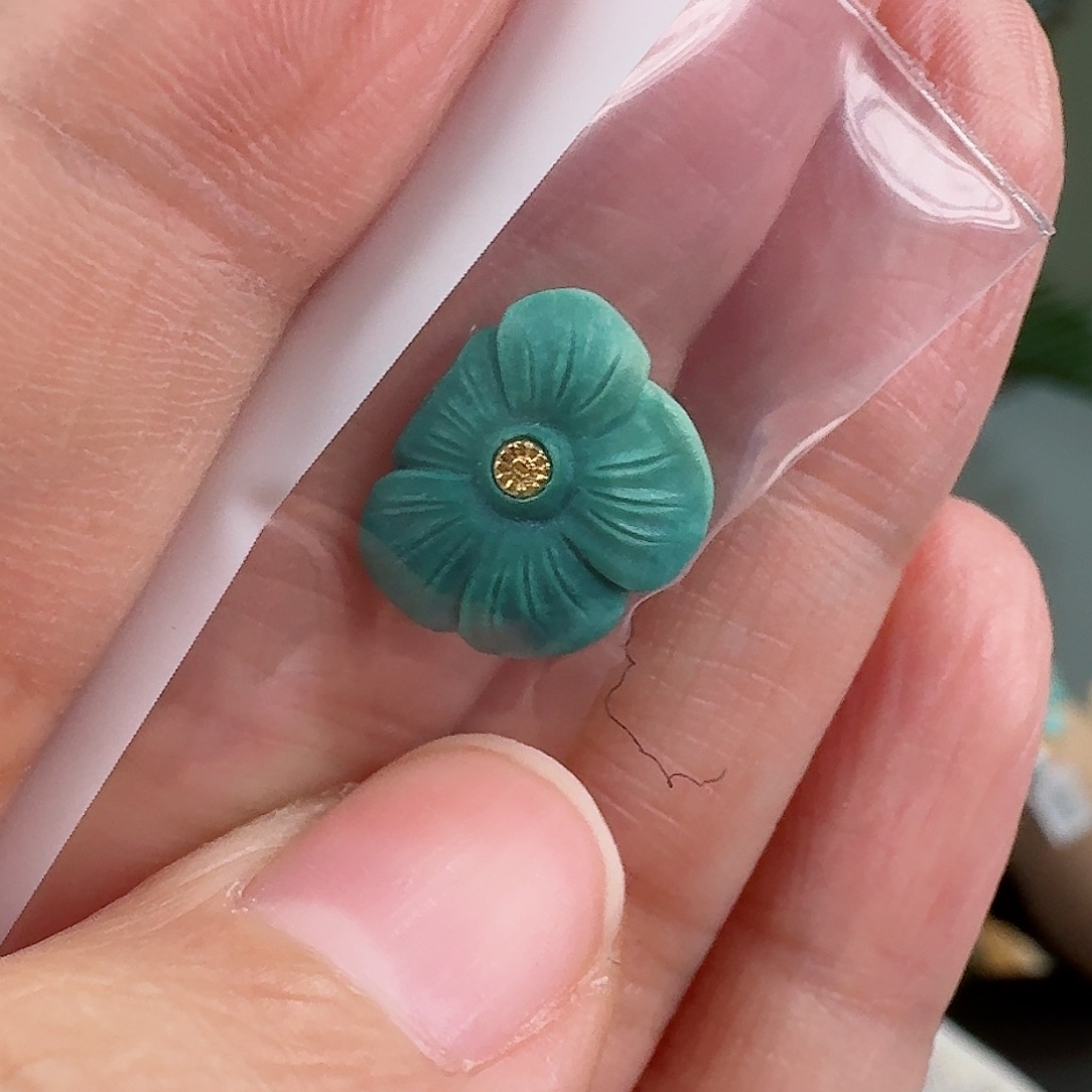 绿松石珠宝奇石未镶嵌