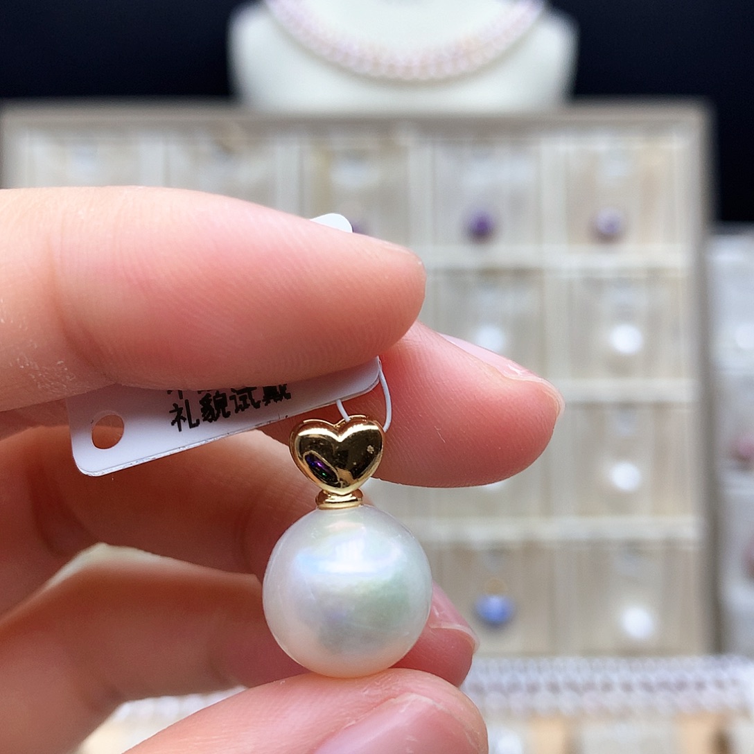 淡水珍珠颈饰合金