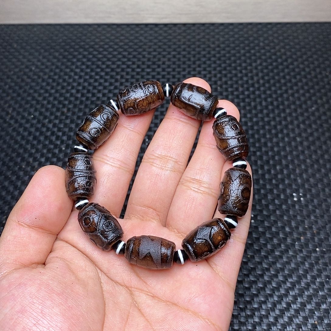 玛瑙/玉髓手链未镶嵌四*